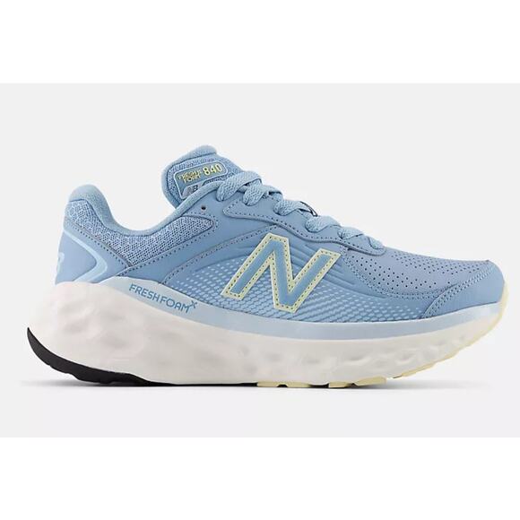 New Balance Women's 10 Fresh Foam X 840v1 Lightweight Running Chrome Blue - Picture 1 of 11